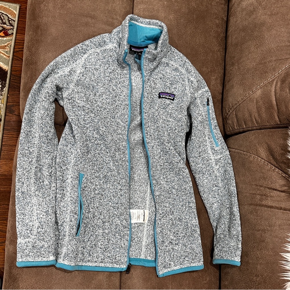 Patagonia blue Fleece Jacket XS